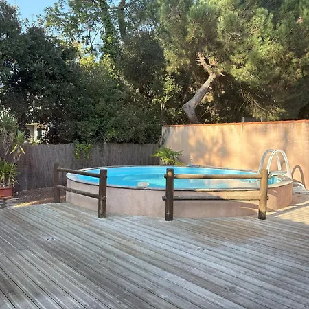 Tatil Evi Maison Aux Portes De La Foret Avec Piscine Privee, Wi-fi Et Animaux Admis - Fr-1-323-558 Saint-Jean-de-Monts